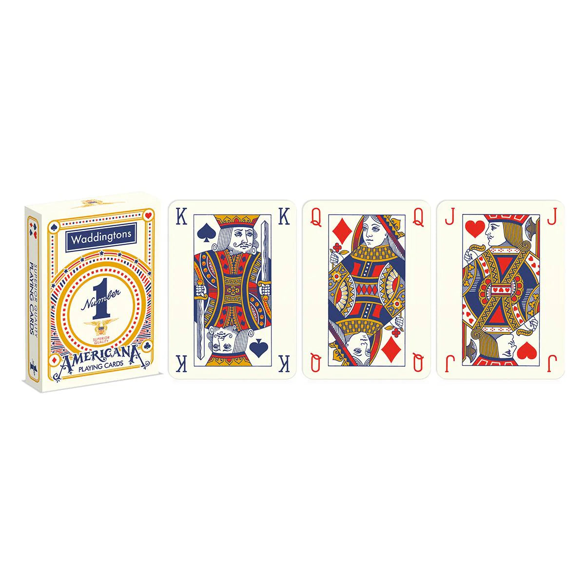 Americana Waddingtons Number 1 Playing Cards