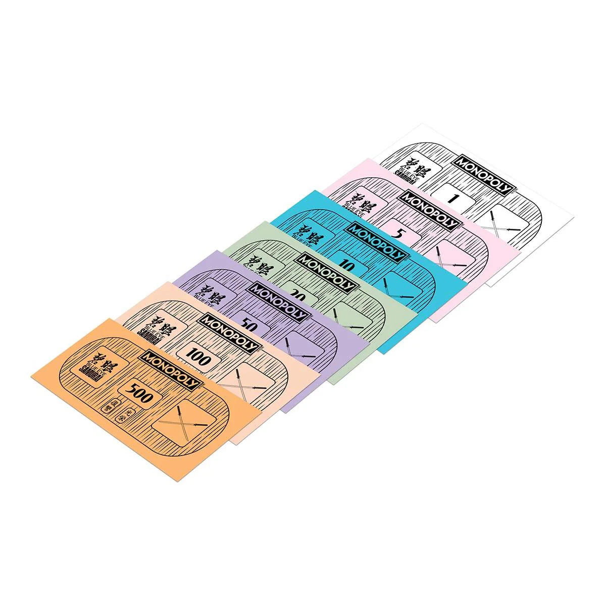 Blue Eye Samurai Monopoly Board Game