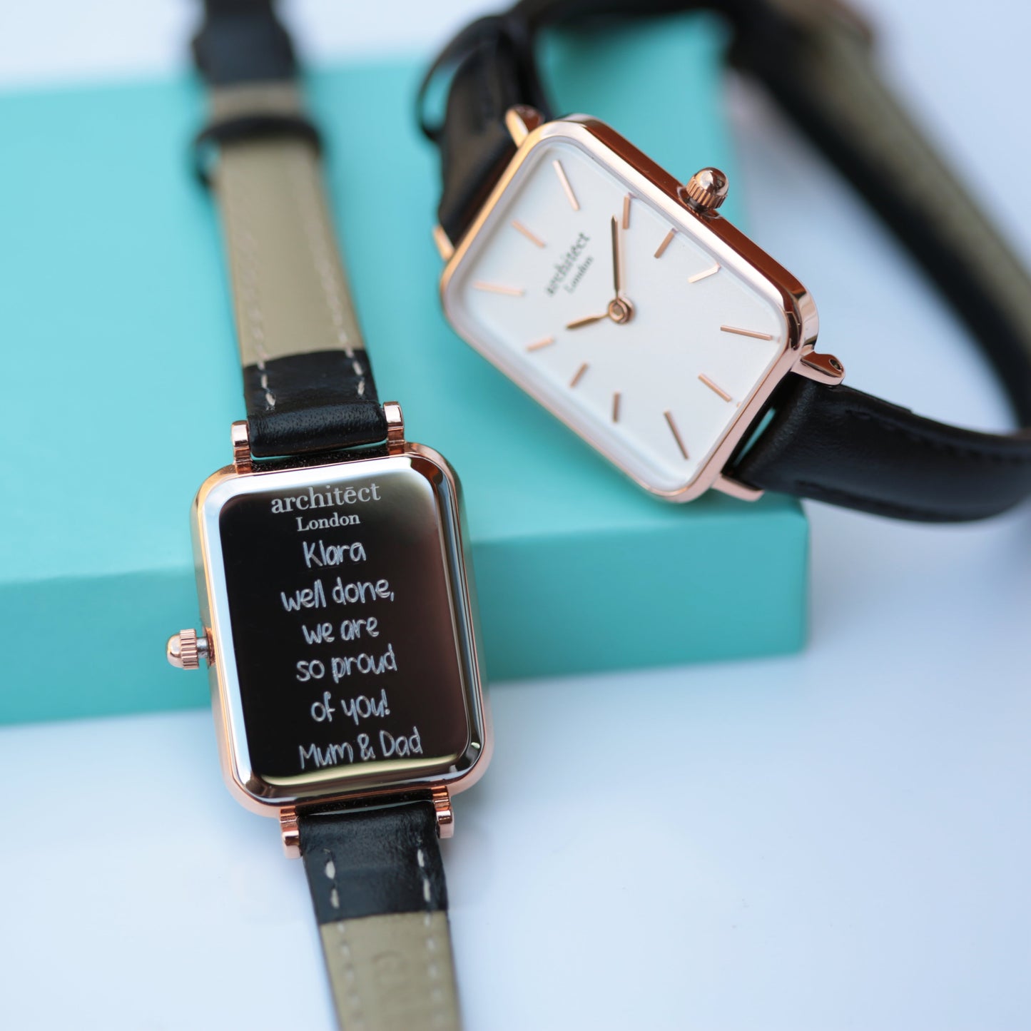 Ladies Architēct Lille - Brilliant White - Handwriting Engraving - Wear We Met