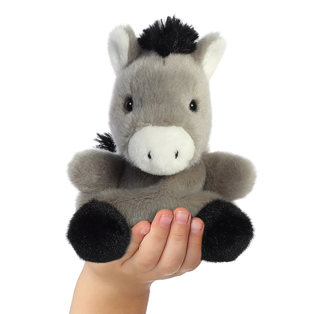 Palm Pals Eli Donkey Soft Toy