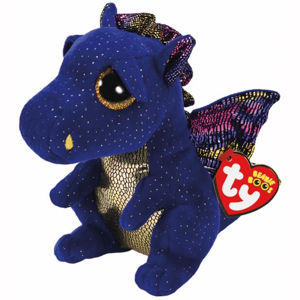 TY Saffire Dragon Beanie Boo
