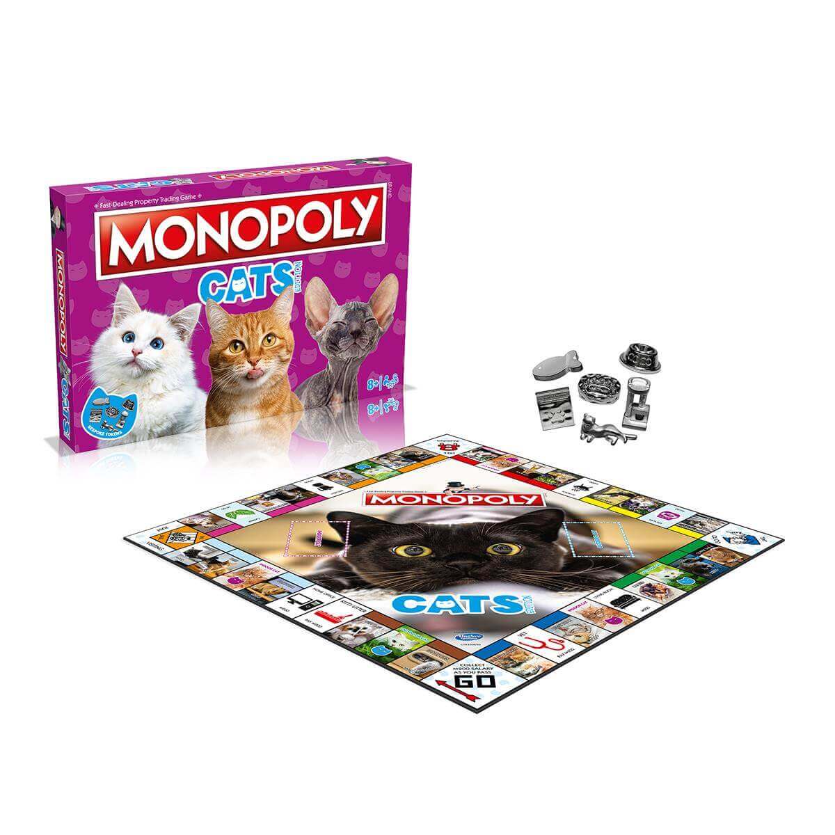 Cats Monopoly Board Game