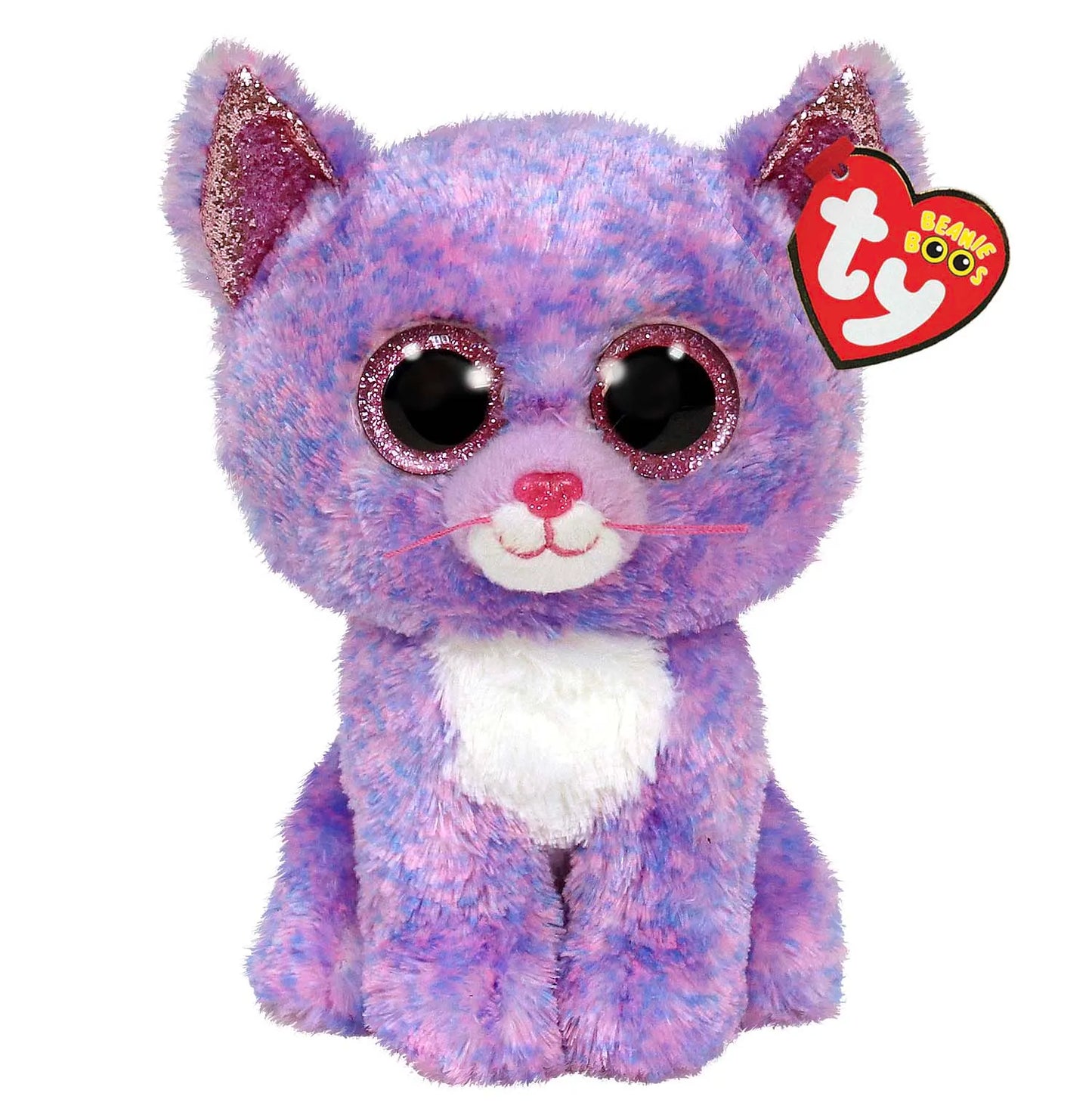 Ty© Cassidy Lavender Cat Beanie Boo