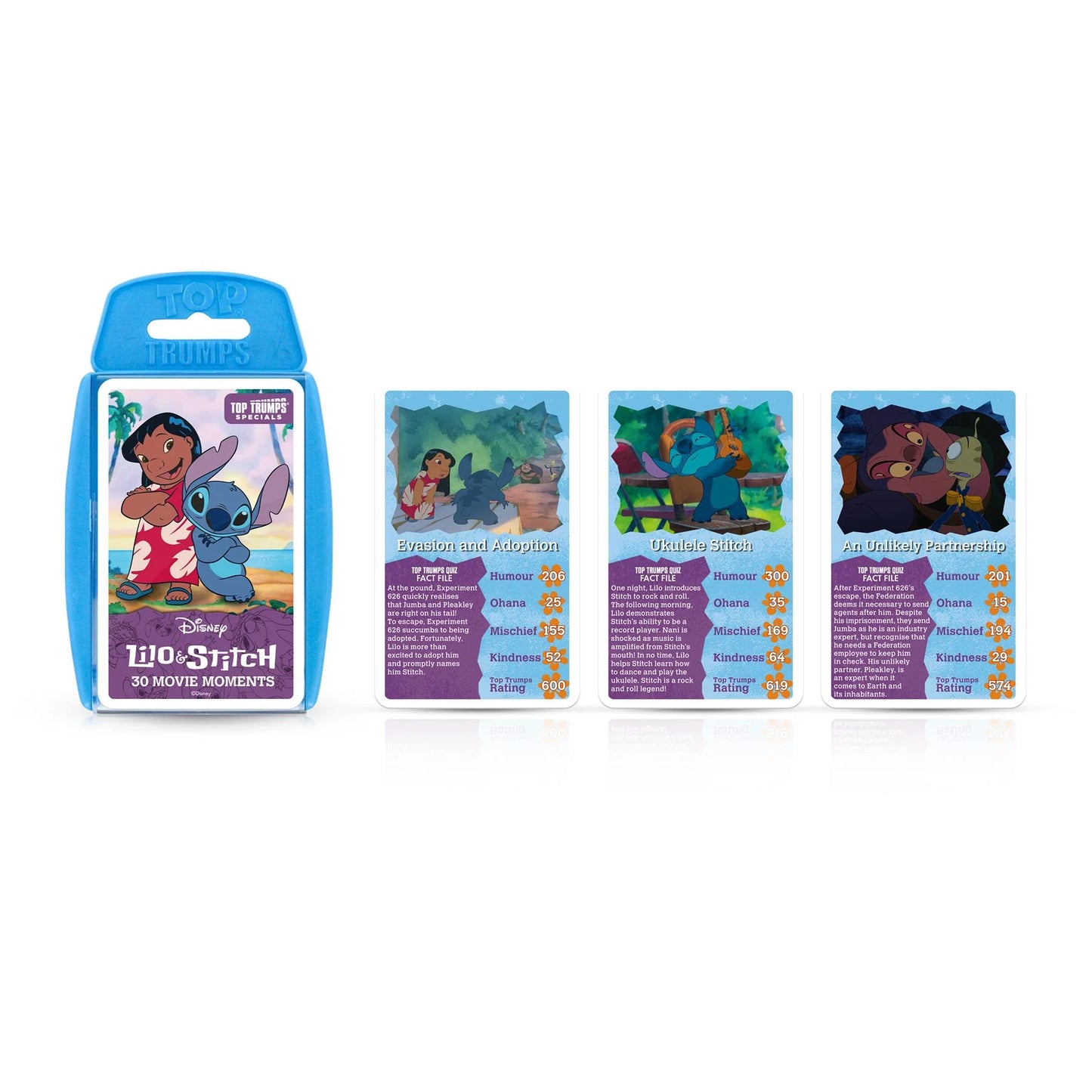 Lilo & Stitch Top Trumps Card Game