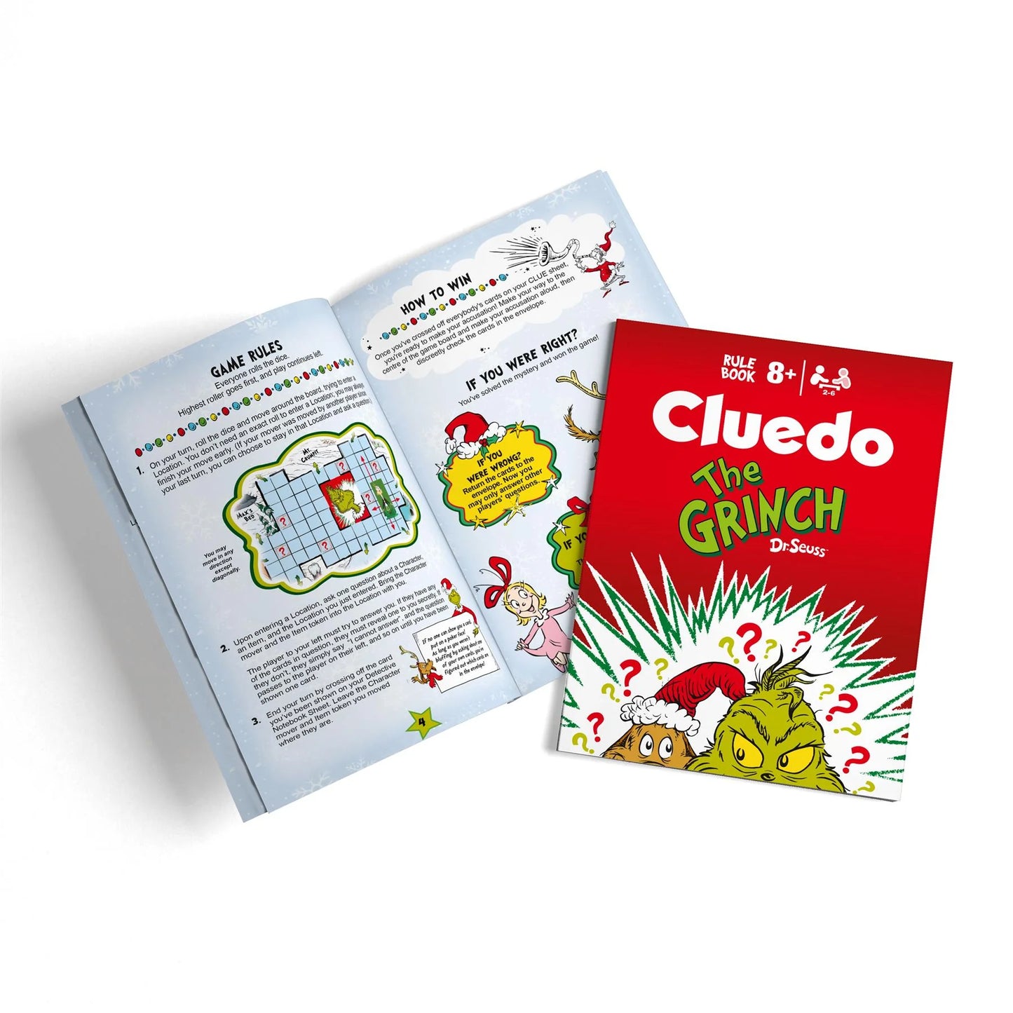 The Grinch Cluedo Mystery Board Game