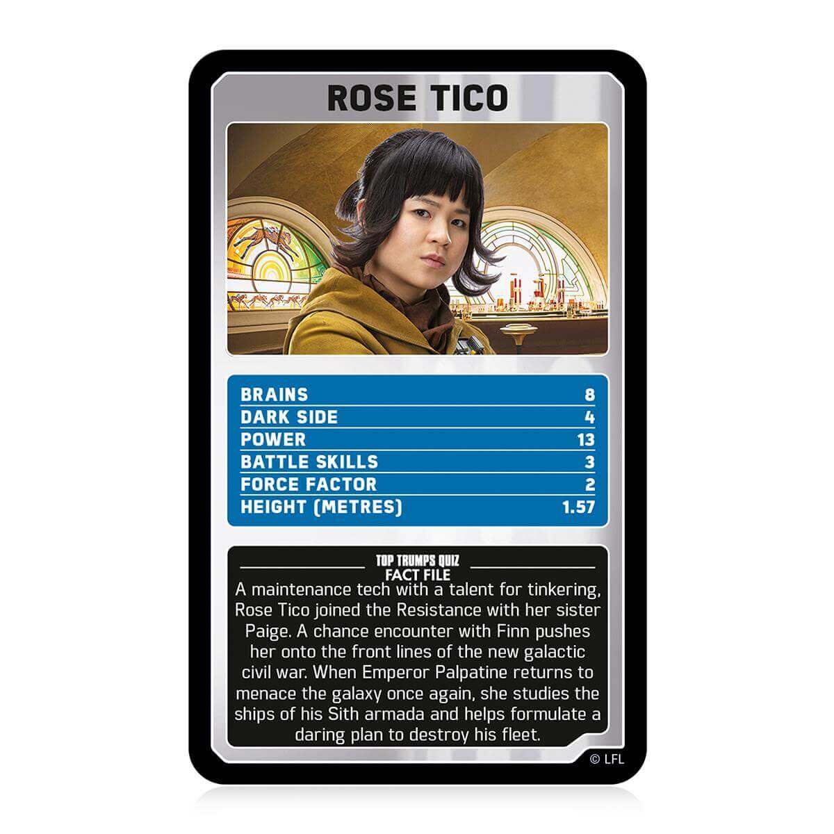 Star Wars Episodes 7-9 Top Trumps Card Game