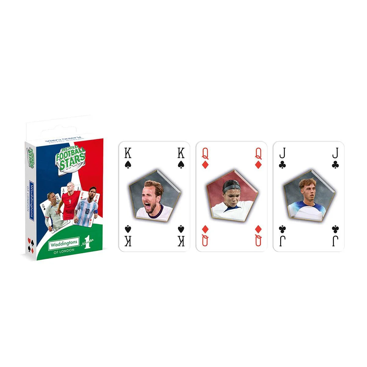 World Football Stars Playing Cards