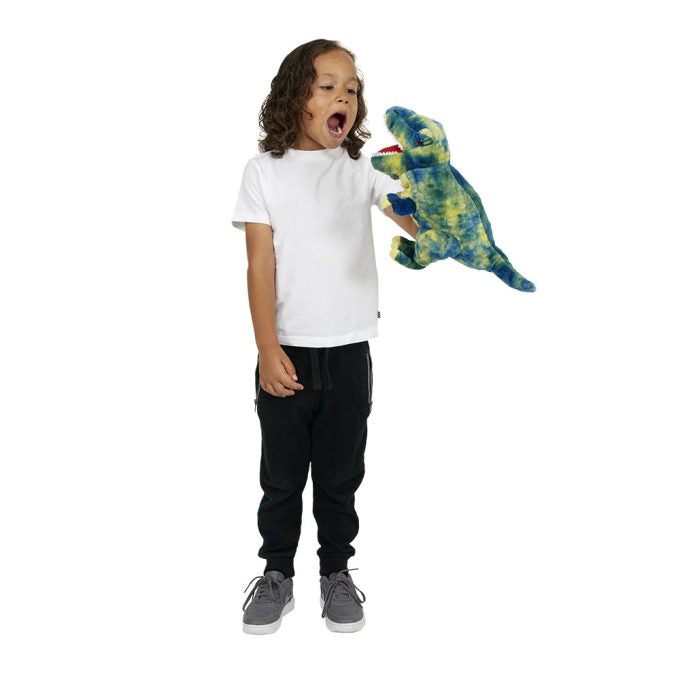Blue T-Rex Hand Puppet