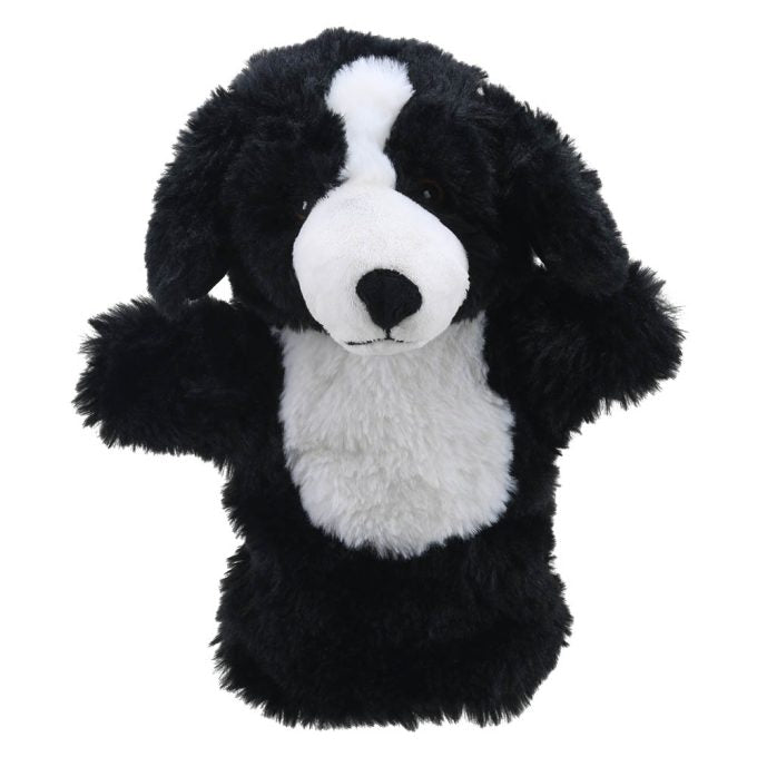 Border Collie Eco Hand Puppet
