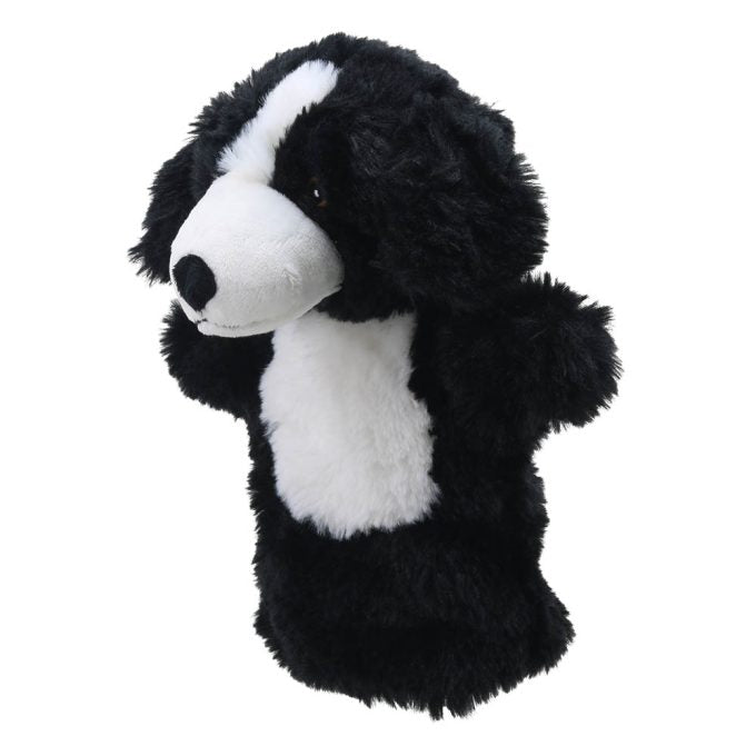 Border Collie Eco Hand Puppet