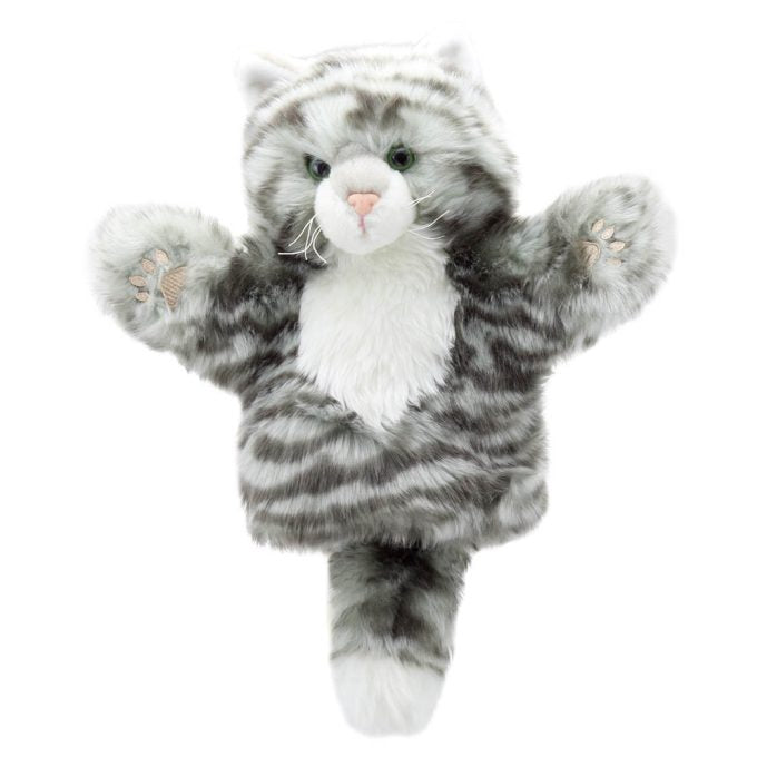 Tabby Cat Hand Puppet