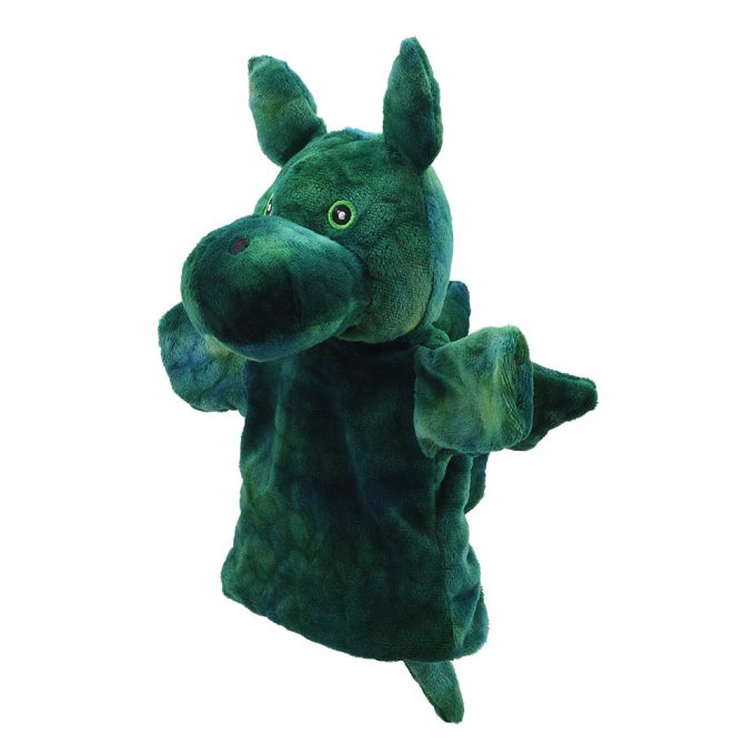Green Dragon Eco Hand Puppet