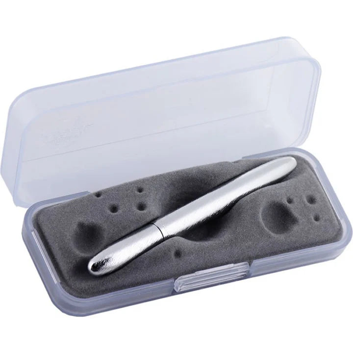 Fisher Space Bullet - Brushed Chrome Plated Ballpoint Pen