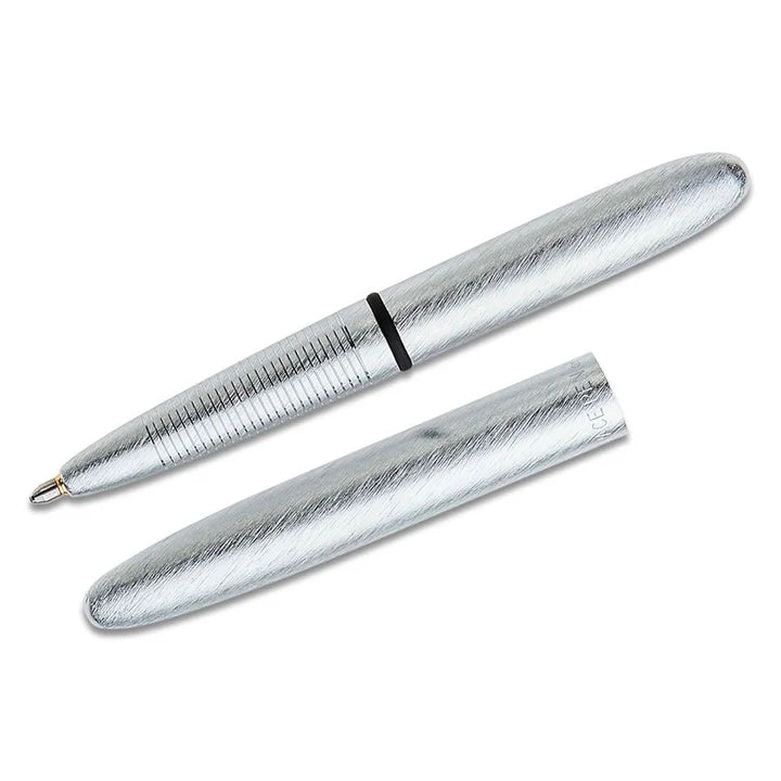 Fisher Space Bullet - Brushed Chrome Plated Ballpoint Pen