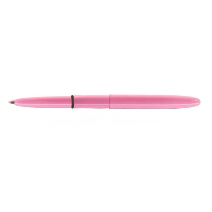Fisher Space Bullet - Pink with D Ring and Black Fisher Lanyard Neck Chain Pen