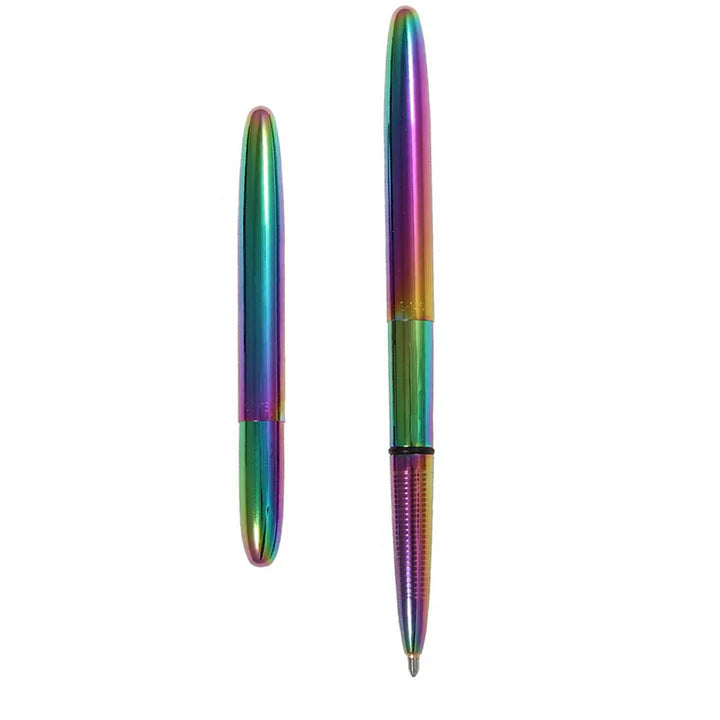 Fisher Space Bullet - Rainbow Titanium Nitrite Ballpoint Pen