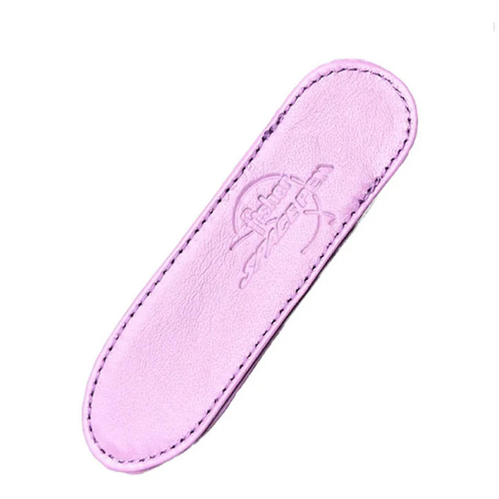 Fisher Space - Small Lilac Leather Pen Case with Logo