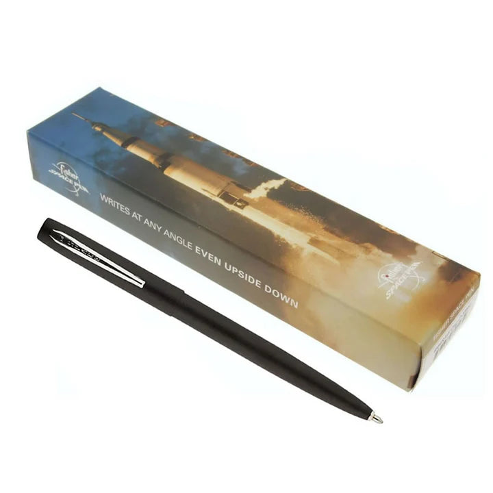 Fisher Space - Black with Chrome Trim Cap-O-Matic Space Pen