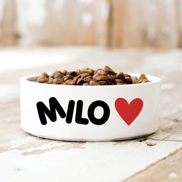 Big Heart 15CM Pet Bowl