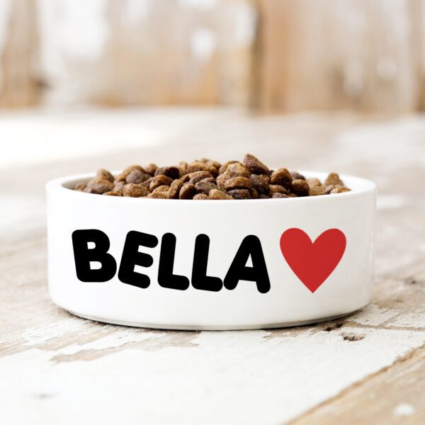 Big Heart 15CM Pet Bowl