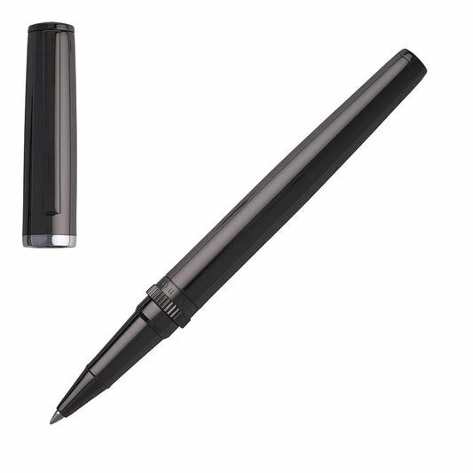 Hugo Boss Gear Metal Dark Chrome Rollerball Pen