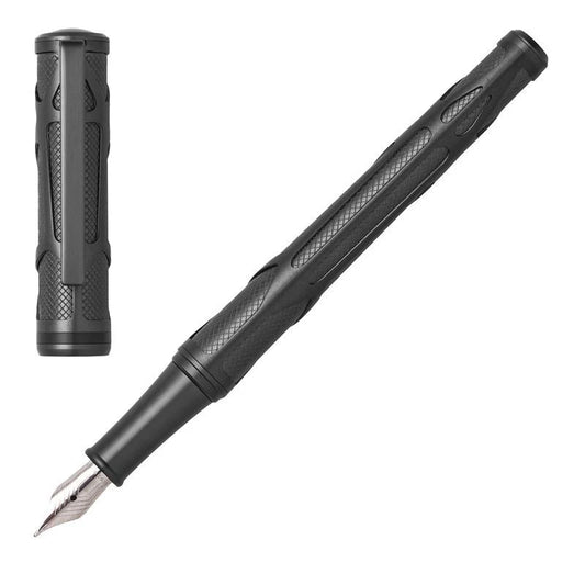 Hugo Boss Craft Gunmetal Fountain Pen
