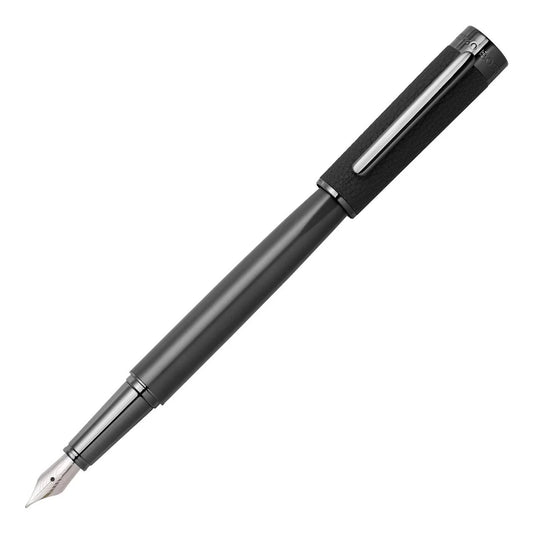 Hugo Boss Corium Black Fountain Pen