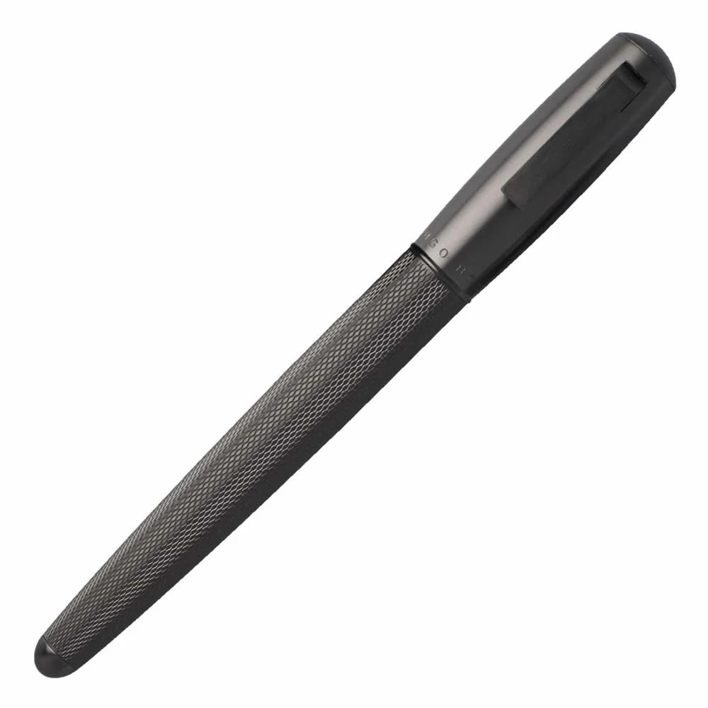 Hugo Boss Pure Matte Dark Chrome Fountain Pen