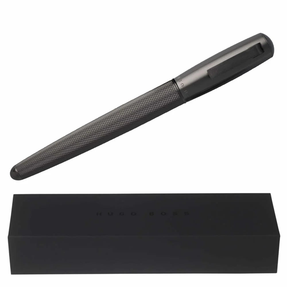 Hugo Boss Pure Matte Dark Chrome Fountain Pen