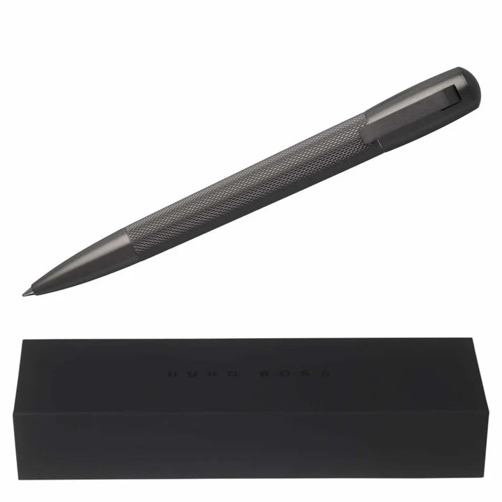Hugo Boss Pure Matte Dark Chrome Ballpoint Pen