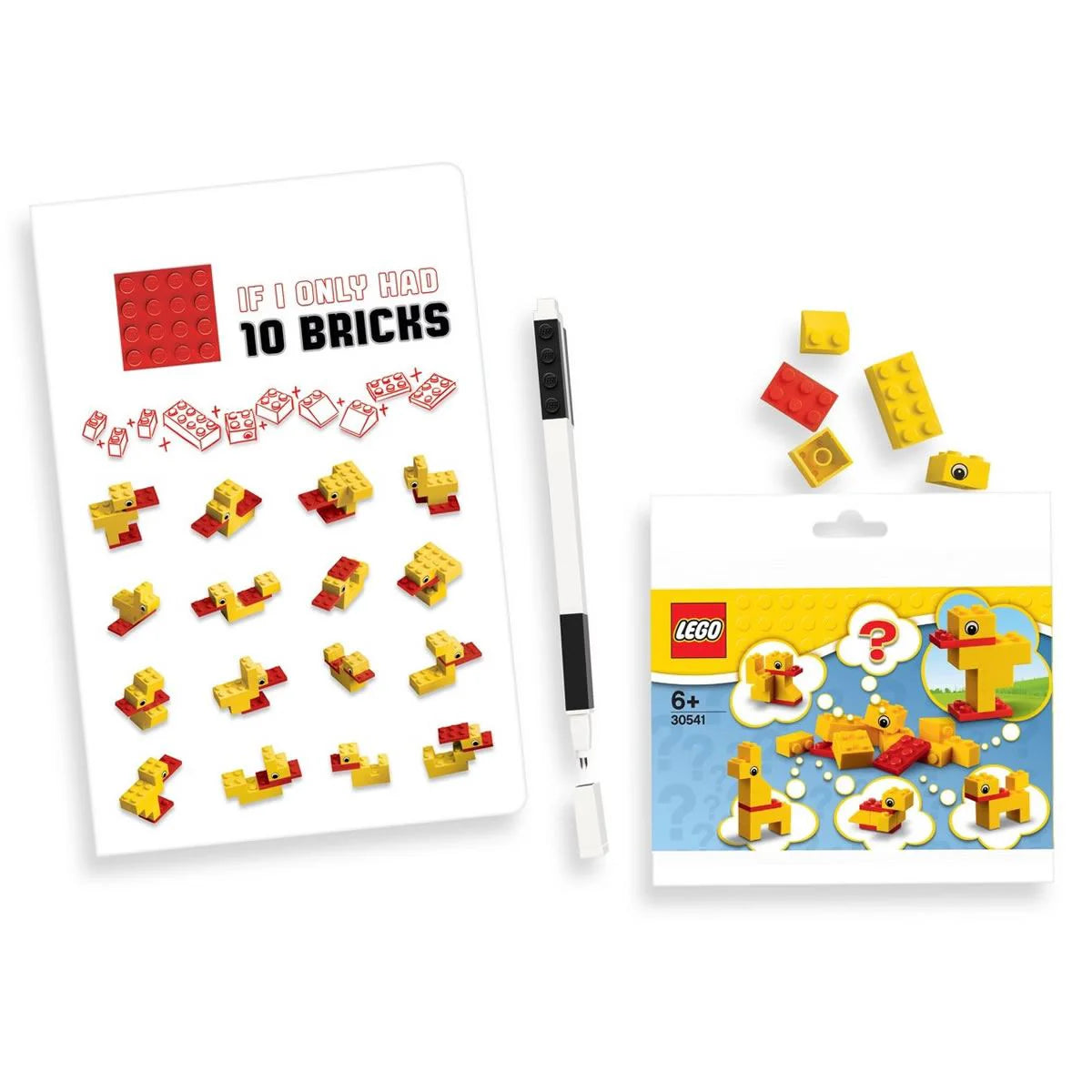 Lego 2.0 Duck Build Recruitment Bag Stationery Set