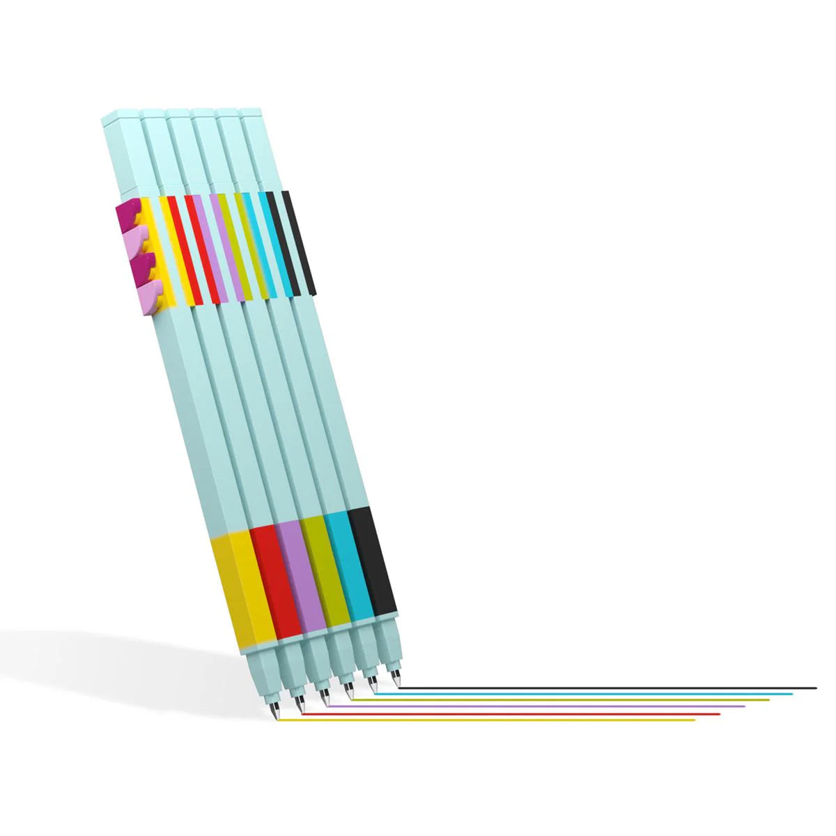 Lego Dots Gel Pens - Pack of 6