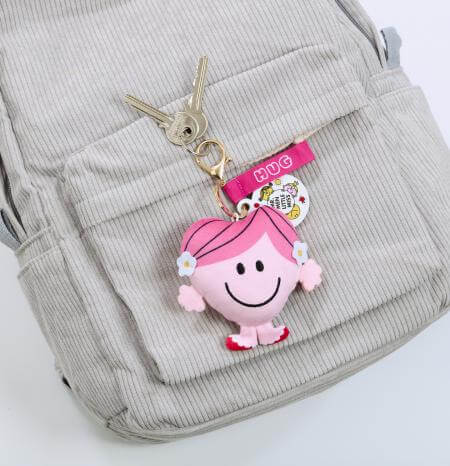 Mr. Men - Little Miss Hug Keyring