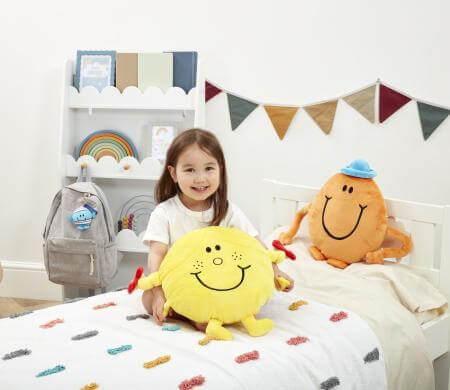 Mr. Men - Little Miss Sunshine Large Cushion