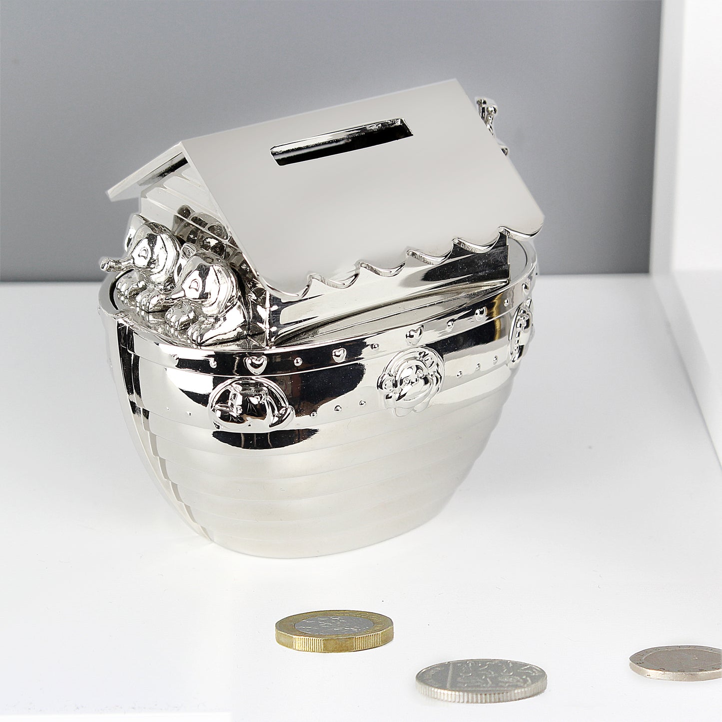 Christening Noah's Ark Money Box