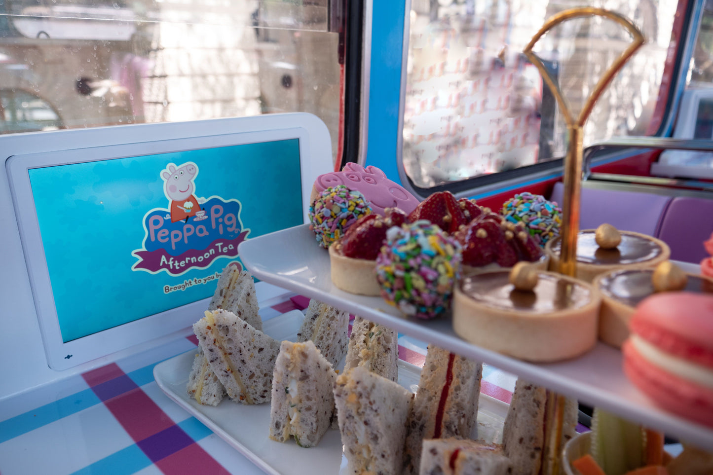Peppa Pig Afternoon Tea Bus Tour For One Adult and One Child