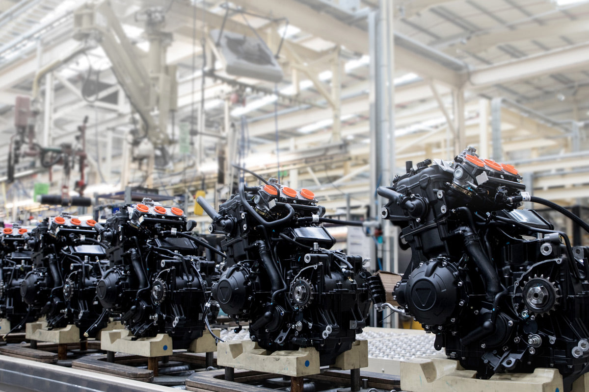 Triumph Motorcycle Factory Tour With Coffee & Cake For Two