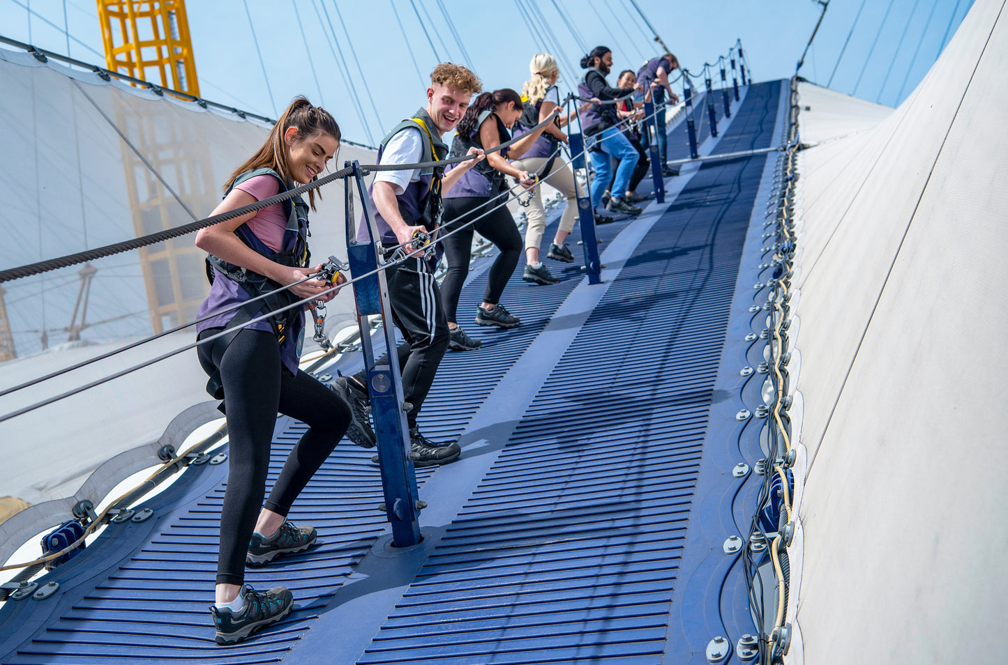 Up at The O2 Climb for Two