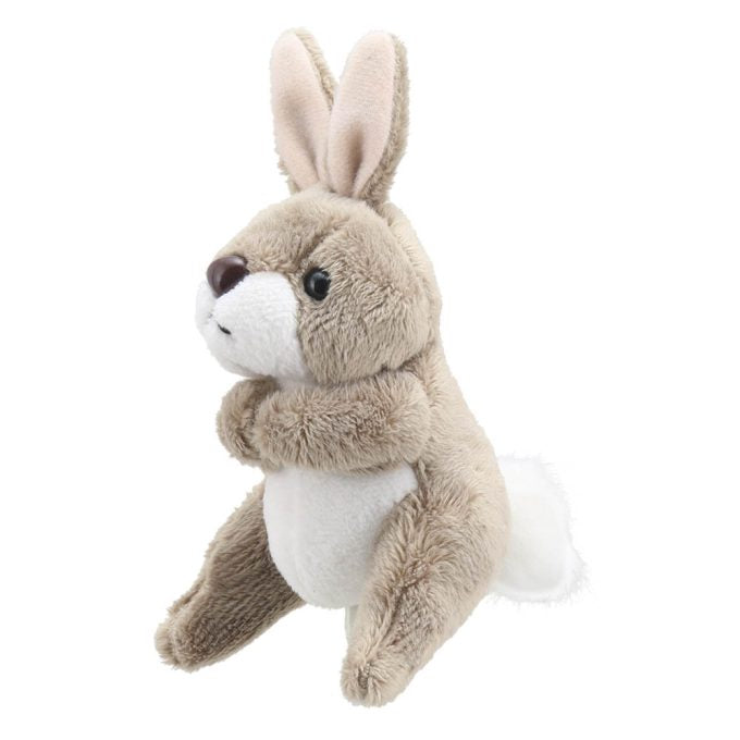 Grey Rabbit Finger Puppet