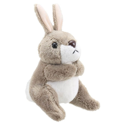Grey Rabbit Finger Puppet