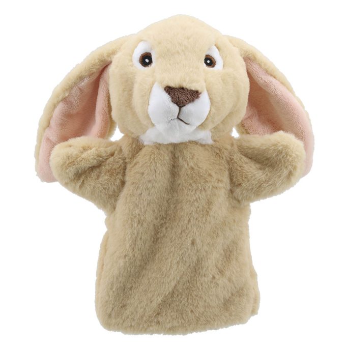 Lop Eared Rabbit Eco Hand Puppet