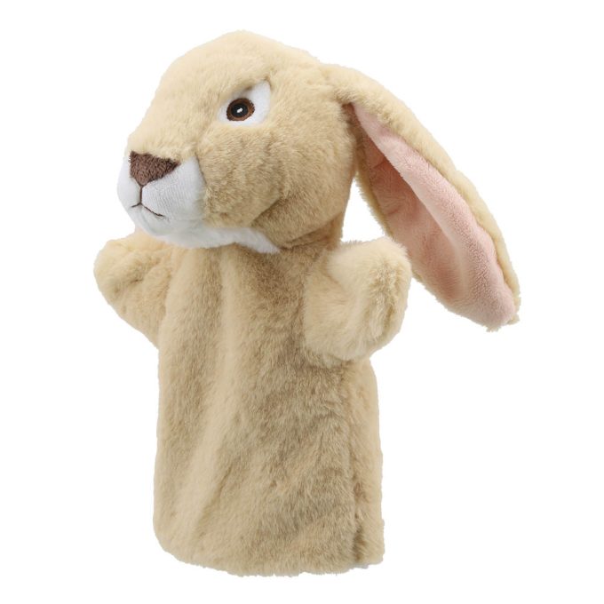 Lop Eared Rabbit Eco Hand Puppet