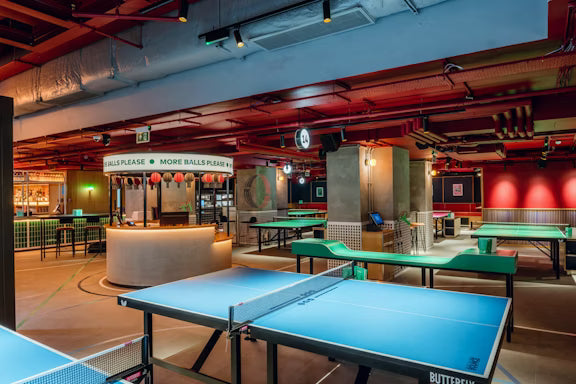 Bounce Ping Pong With Food & Drinks For Two