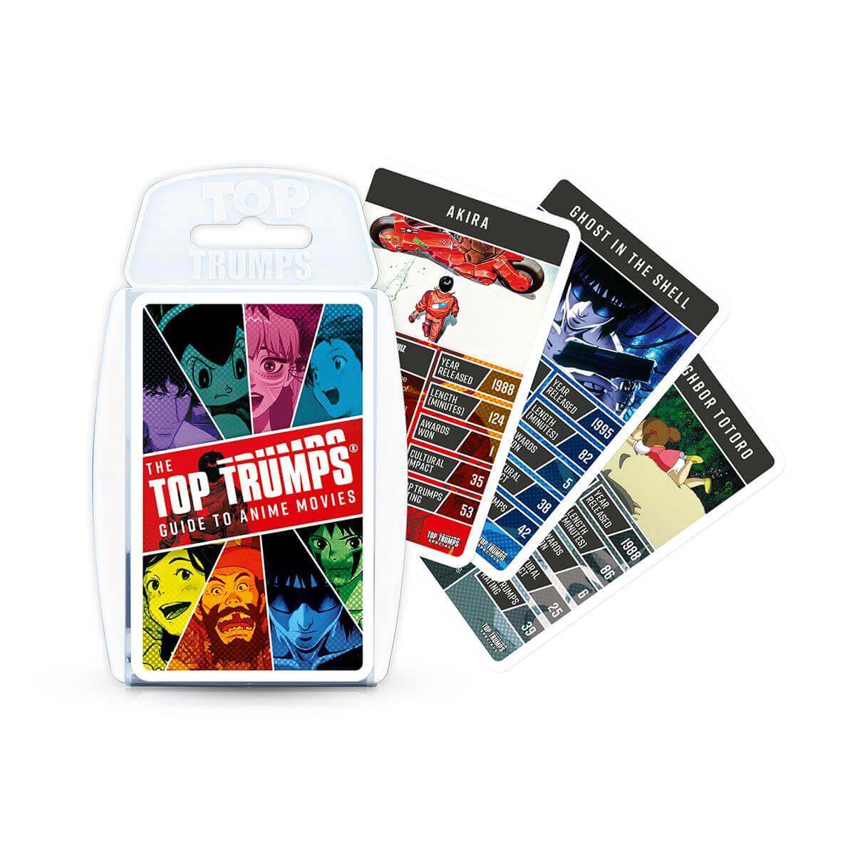 Guide to Anime Movies Top Trumps Card Game