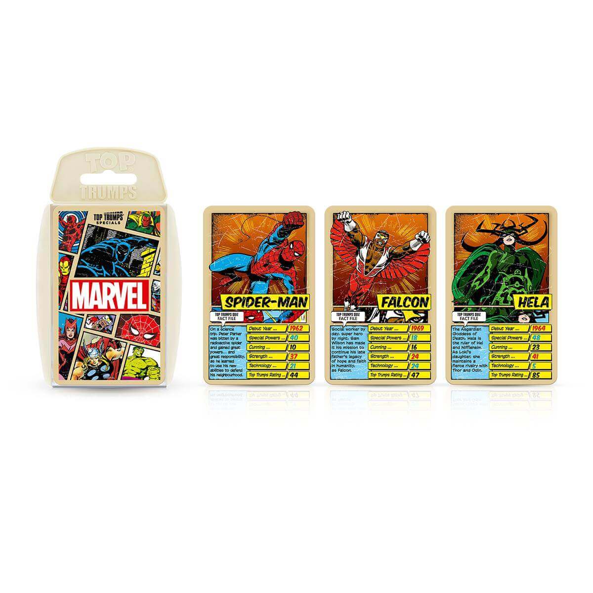 Marvel Comics Retro Top Trumps Card Game