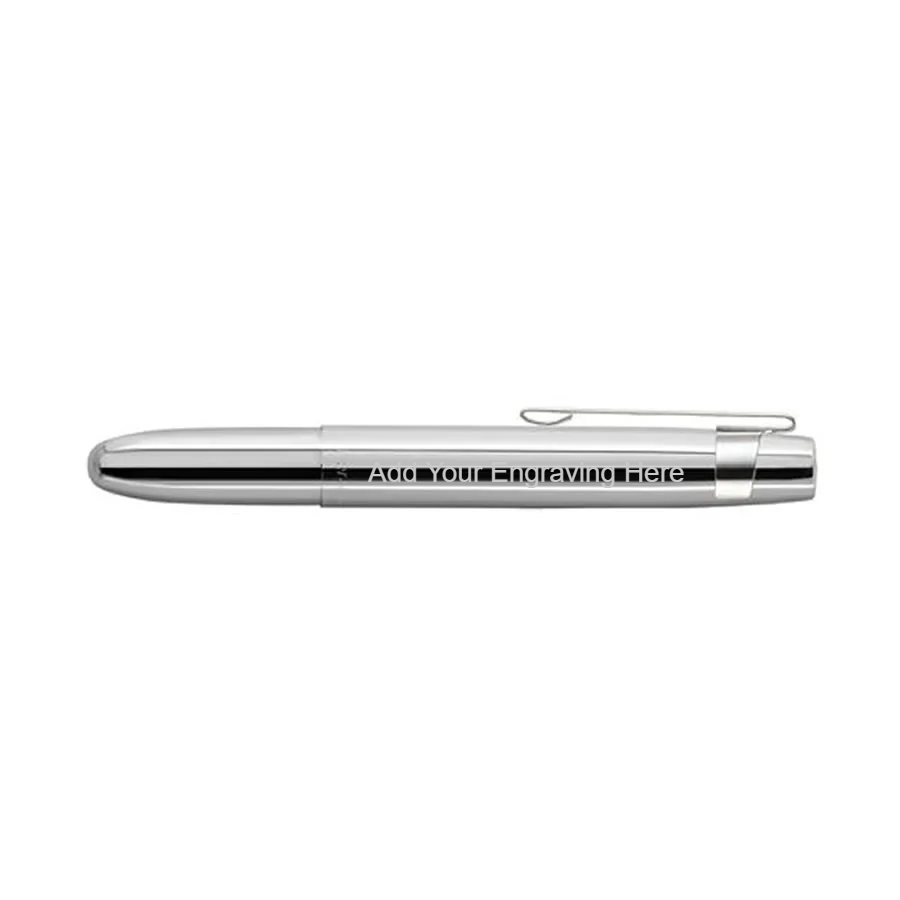 Fisher Space - Chrome X- Mark Bullet Pen
