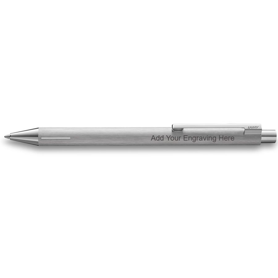 Lamy Econ Brushed Steel Ballpoint Pen