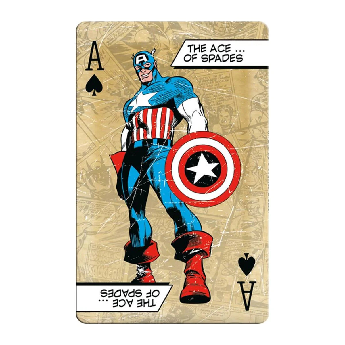 Marvel Comic Retro Number 1 Playing Cards