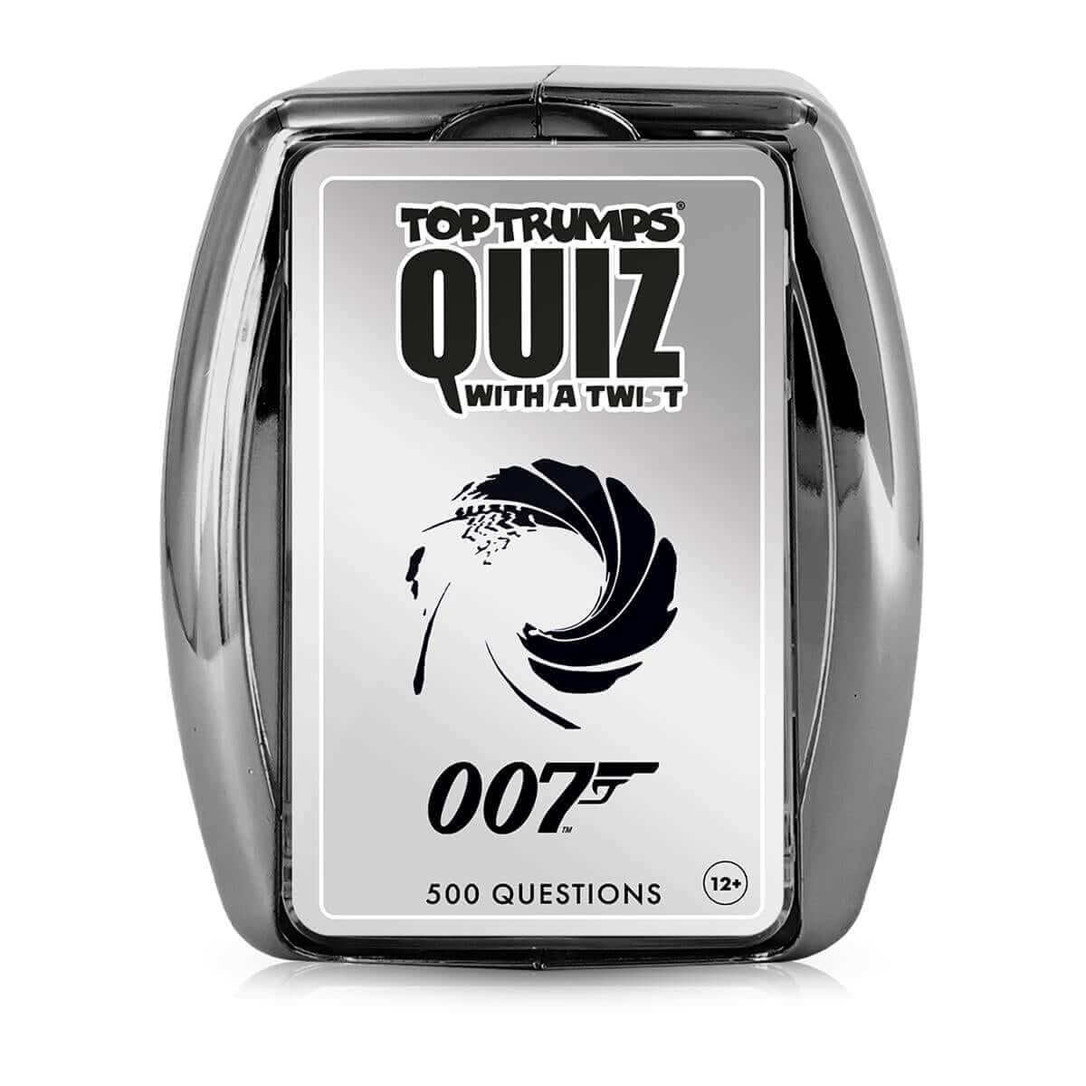 James Bond Top Trumps Quiz Game Card Game