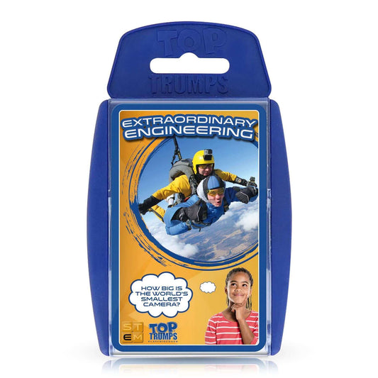 STEM Extraordinary Engineering Top Trumps Card Game